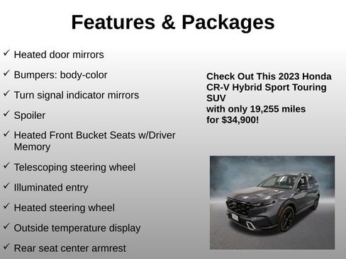 Certified 2023 Honda CR-V Sport Touring image 24