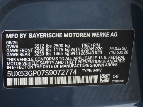 Used 2025 BMW X3 xDrive30i w/ Convenience Package image 33