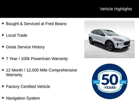 Used 2022 Ford Escape SE w/ SE Sport Appearance Package AWD/4WD image 7