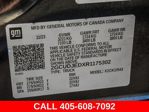 Used 2024 Chevrolet Silverado 1500 High Country w/ High Country Premium Package AWD/4WD image 49