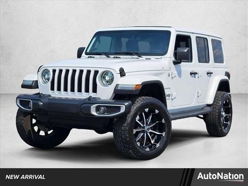 Used 2020 Jeep Wrangler Unlimited Sahara AWD/4WD image 1