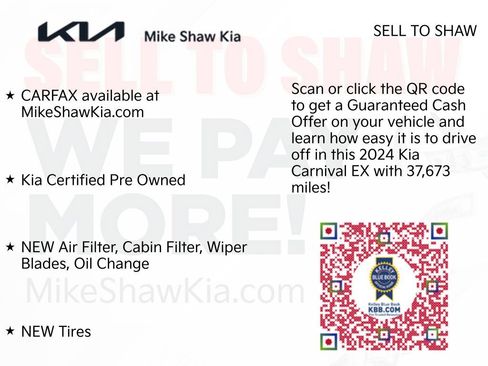 Used 2024 Kia Carnival EX FWD image 13