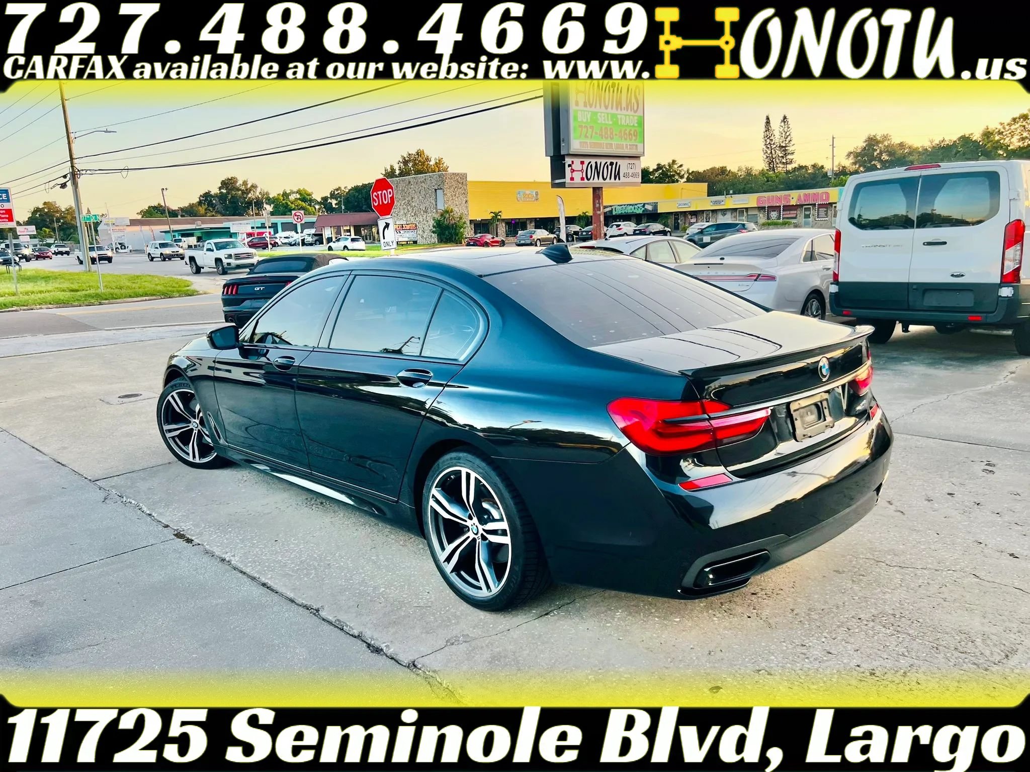 Used 2019 BMW 740i w/ M Sport Package RWD image 5