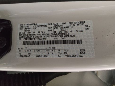 Used 2015 Ford F150 XLT w/ Equipment Group 302A Luxury image 33