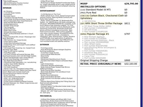 Used 2020 Subaru WRX Premium w/ Popular Package #1 image 2