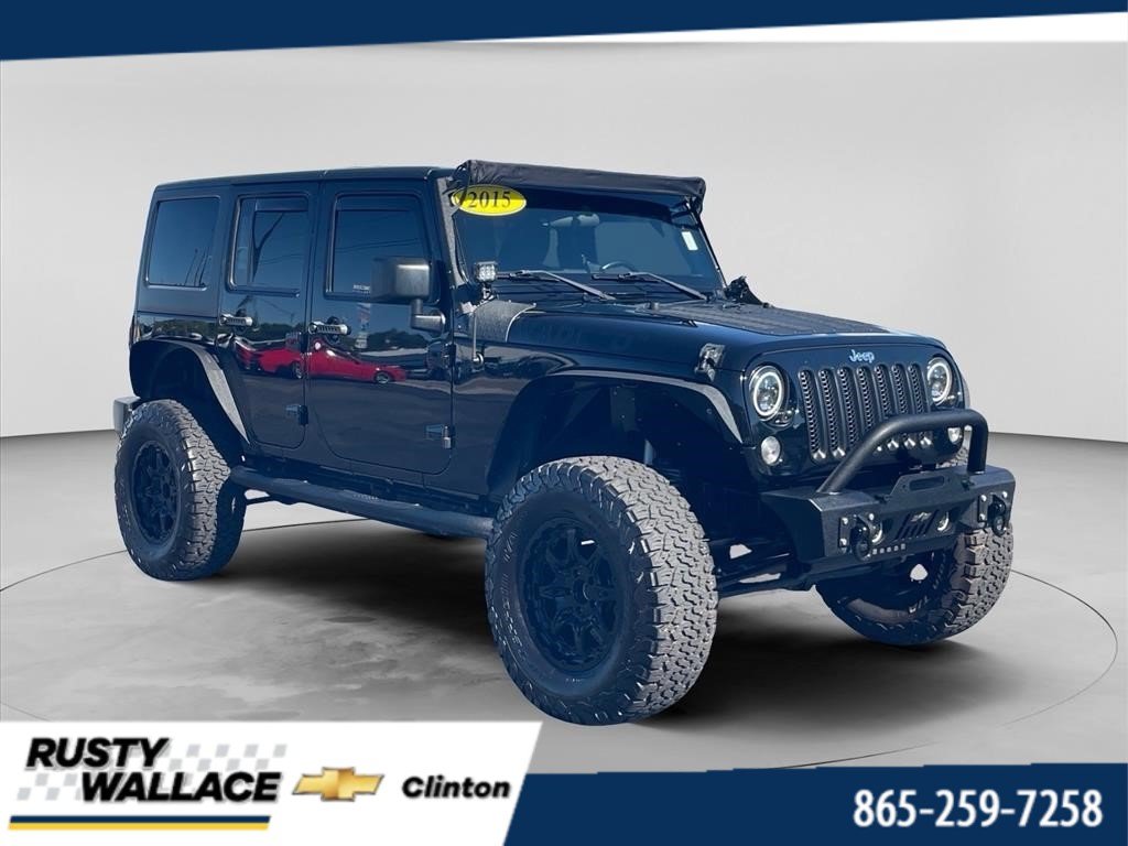 Used 2015 Jeep Wrangler Unlimited Sport w/ Connectivity Group AWD/4WD image 1