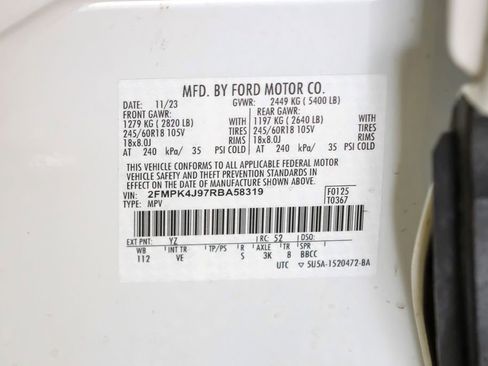 Used 2024 Ford Edge SEL w/ Convenience Package AWD/4WD image 55