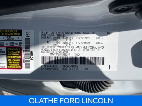 Used 2021 Toyota Tundra Platinum AWD/4WD image 21
