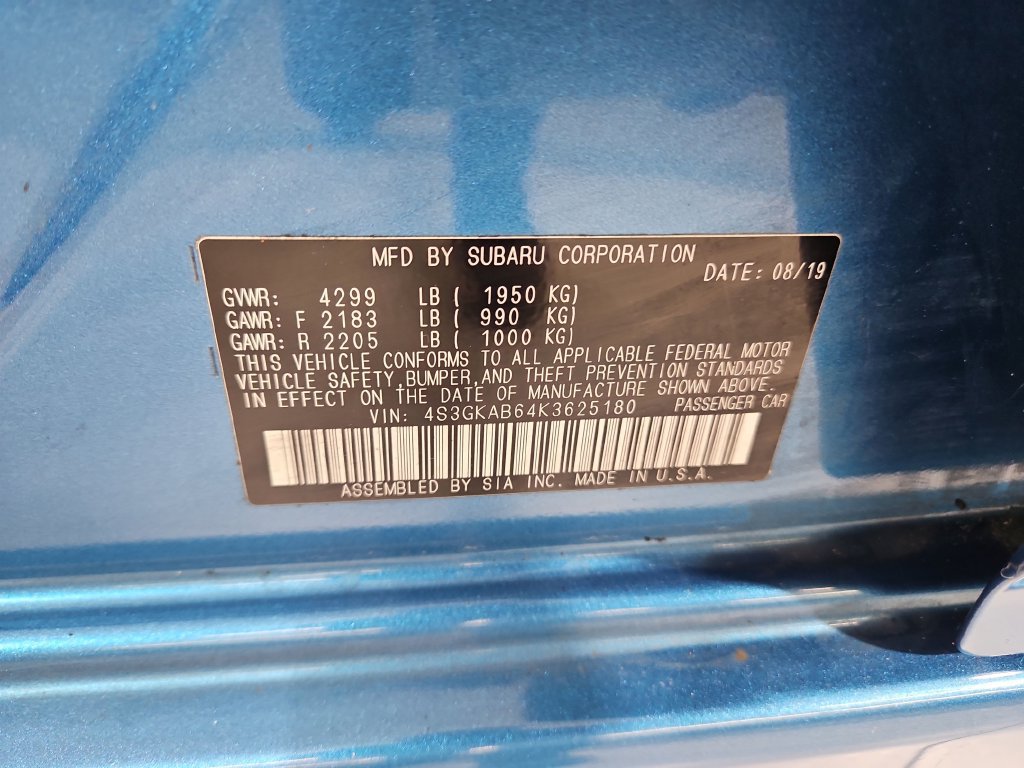 Used 2019 Subaru Impreza 2.0i w/ Eyesight AWD/4WD image 29