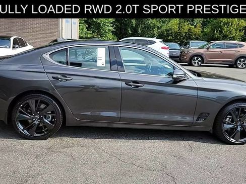 Used 2023 Genesis G70 2.0T w/ Sport Prestige Package RWD image 9