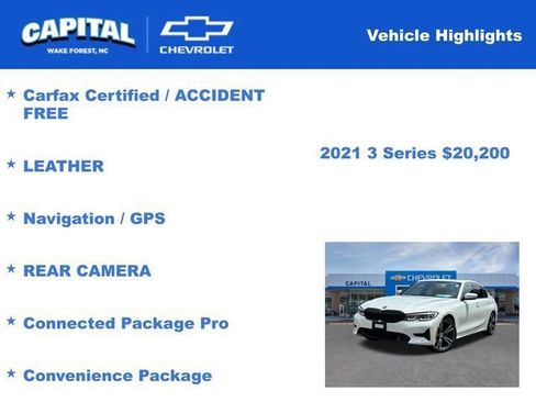 Used 2021 BMW 330i Sedan w/ Convenience Package image 5