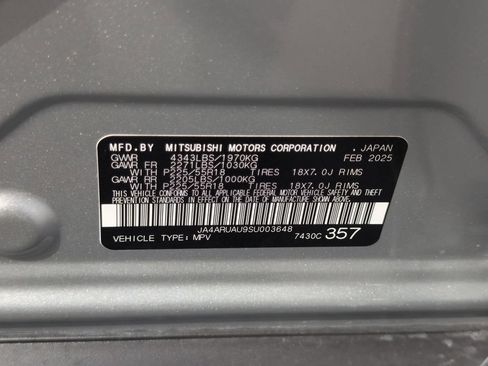 Used 2025 Mitsubishi Outlander Sport SE AWD/4WD image 39