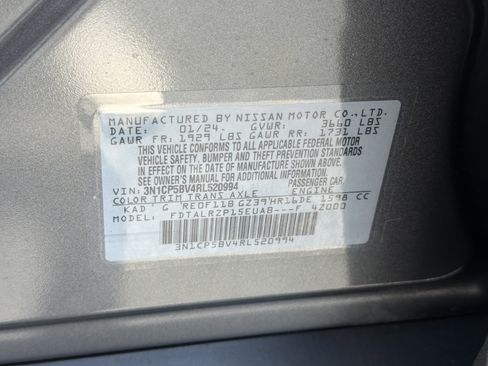 Used 2024 Nissan Kicks S FWD image 30