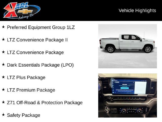 Certified 2022 Chevrolet Silverado 1500 LTZ w/ LTZ Premium Package AWD/4WD image 2
