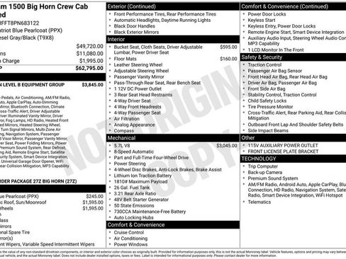 Used 2023 RAM 1500 Big Horn AWD/4WD image 12