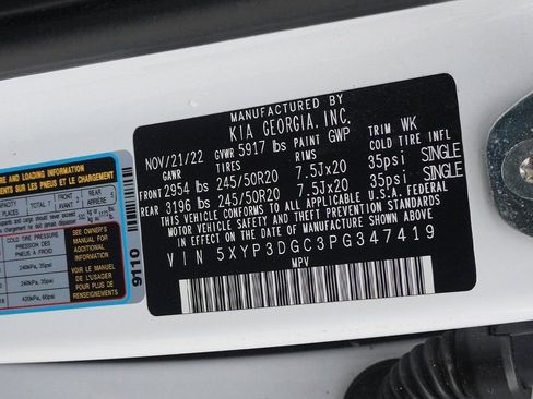 Used 2023 Kia Telluride EX w/ EX Captain's Chair Package image 52