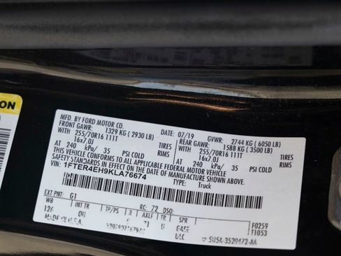 Used 2019 Ford Ranger XL w/ Equipment Group 101A Mid RWD image 35