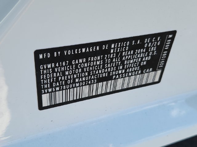 New 2027 Volkswagen Jetta S FWD image 10