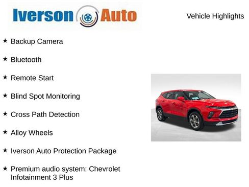 Used 2023 Chevrolet Blazer LT w/ Driver Confidence Package image 2