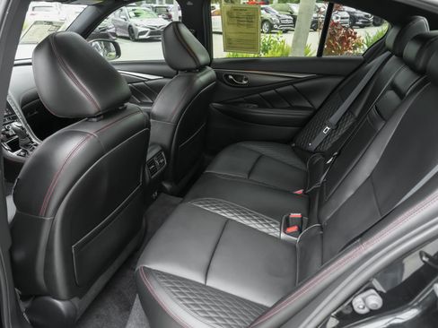 Used 2023 INFINITI Q50 Red Sport 400 w/ Black Opal Edition image 33