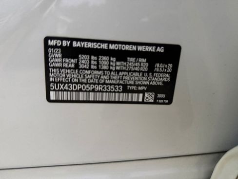 Used 2023 BMW X3 sDrive30i w/ M Sport Package image 39