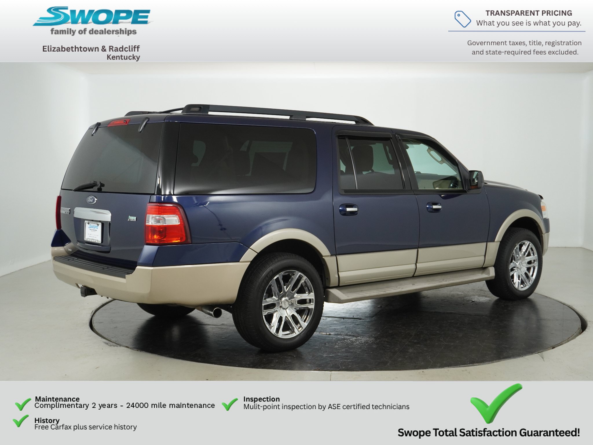 Used 2010 Ford Expedition EL 4WD image 3
