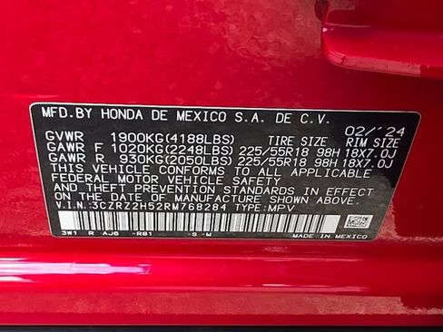 Used 2024 Honda HR-V Sport image 32