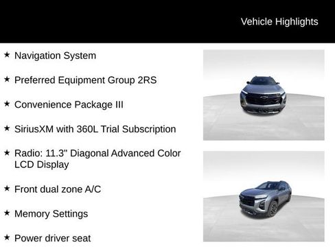 Used 2026 Chevrolet Equinox RS w/ Convenience Package III AWD/4WD image 13
