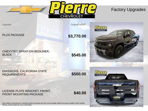 New 2026 Chevrolet Silverado EV LT w/ Plus Package AWD/4WD image 13