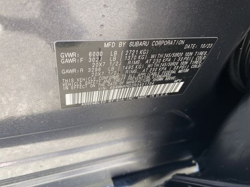 Certified 2024 Subaru Ascent Limited AWD/4WD image 28