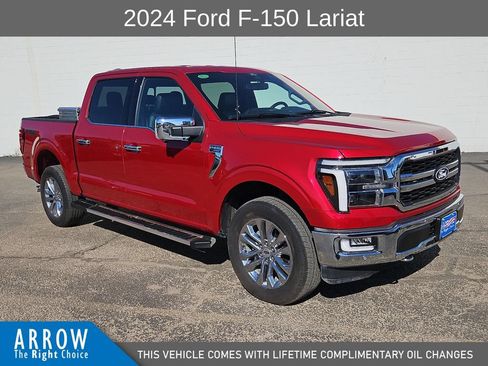 Used 2024 Ford F150 Lariat w/ Bed Utility Package AWD/4WD image 1