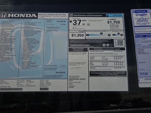 New 2026 Honda CR-V Sport Touring image 11