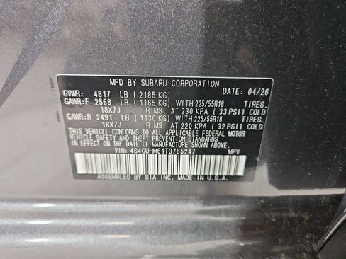 New 2026 Subaru Crosstrek 2.5i Limited w/ Crosstrek Mirror Package AWD/4WD image 30