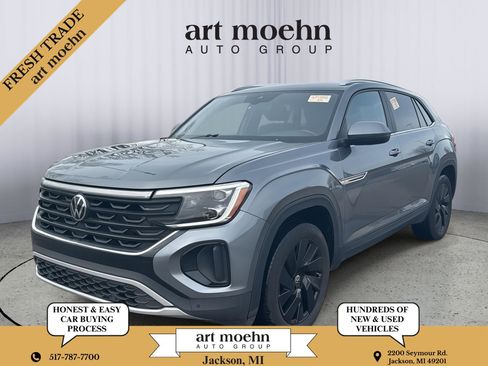 Used 2024 Volkswagen Atlas Cross Sport SE w/ Panoramic Sunroof Package image 1