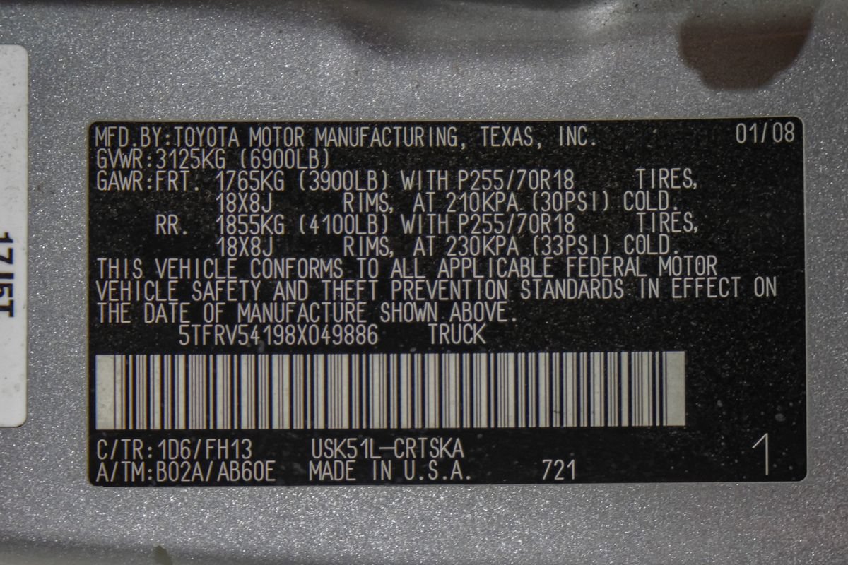 Used 2008 Toyota Tundra SR5 RWD image 63