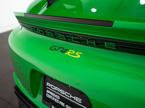 Certified 2023 Porsche 718 Cayman GT4 RS RWD image 34