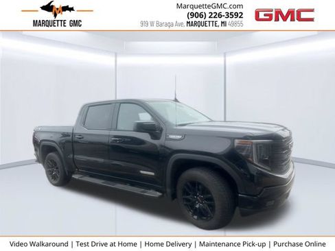 Used 2023 GMC Sierra 1500 Elevation w/ LPO, Elevation Black Package AWD/4WD image 1