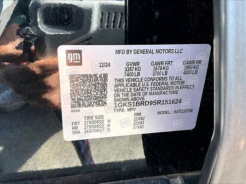 Used 2025 GMC Yukon Elevation w/ LPO, Elevation Black Package image 37