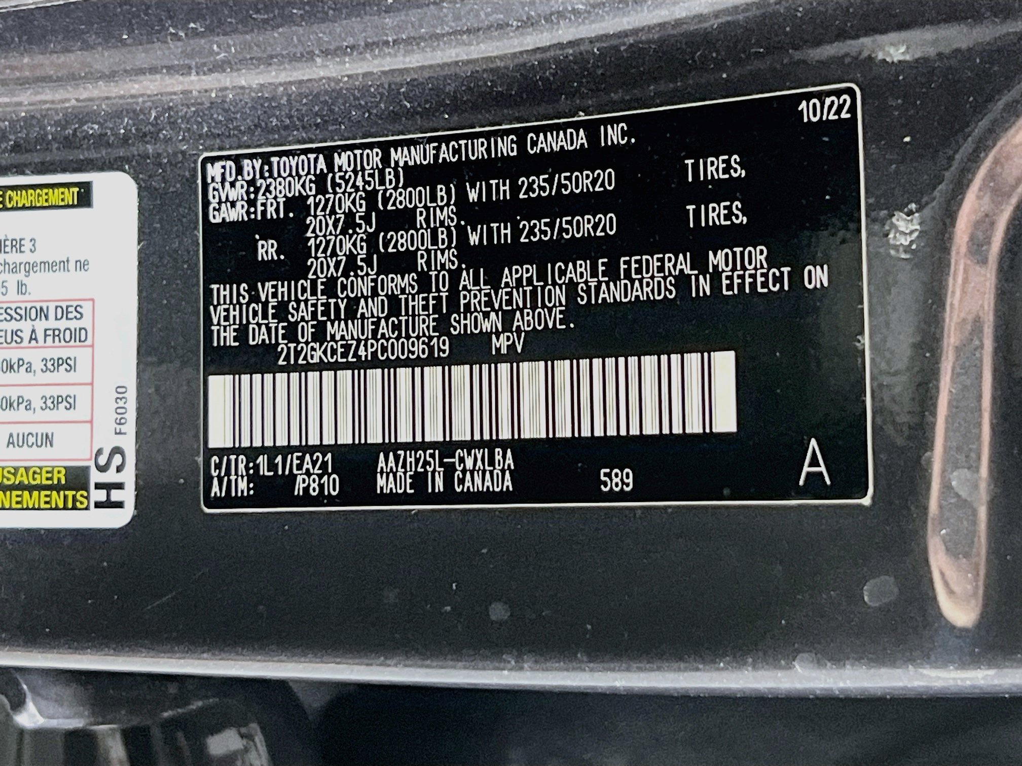 Used 2023 Lexus NX 350h AWD w/ Towing Package (2000 Lbs) image 31