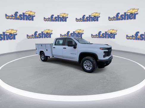 New 2026 Chevrolet Silverado 3500 W/T w/ Snow Plow Prep/Camper Package image 2