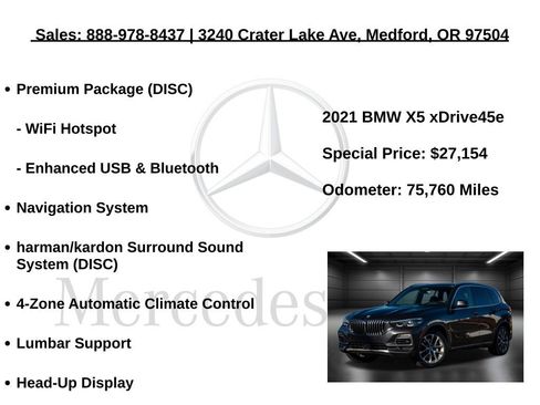 Used 2021 BMW X5 xDrive45e w/ Premium Package image 15