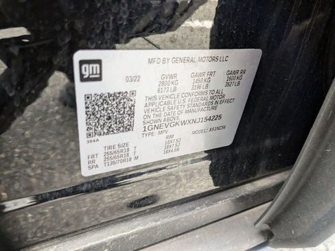 Used 2022 Chevrolet Traverse LT image 31