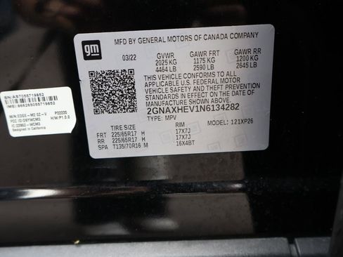 Used 2022 Chevrolet Equinox LS FWD image 16