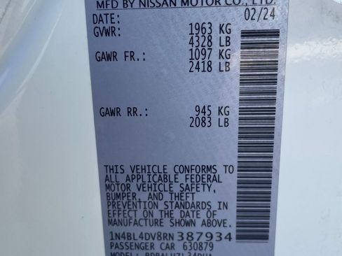 Used 2024 Nissan Altima 2.5 SV image 28