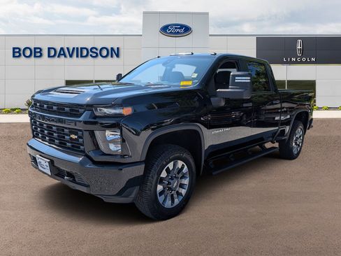 Used 2022 Chevrolet Silverado 2500 Custom w/ Gooseneck/5TH Wheel Package AWD/4WD image 1