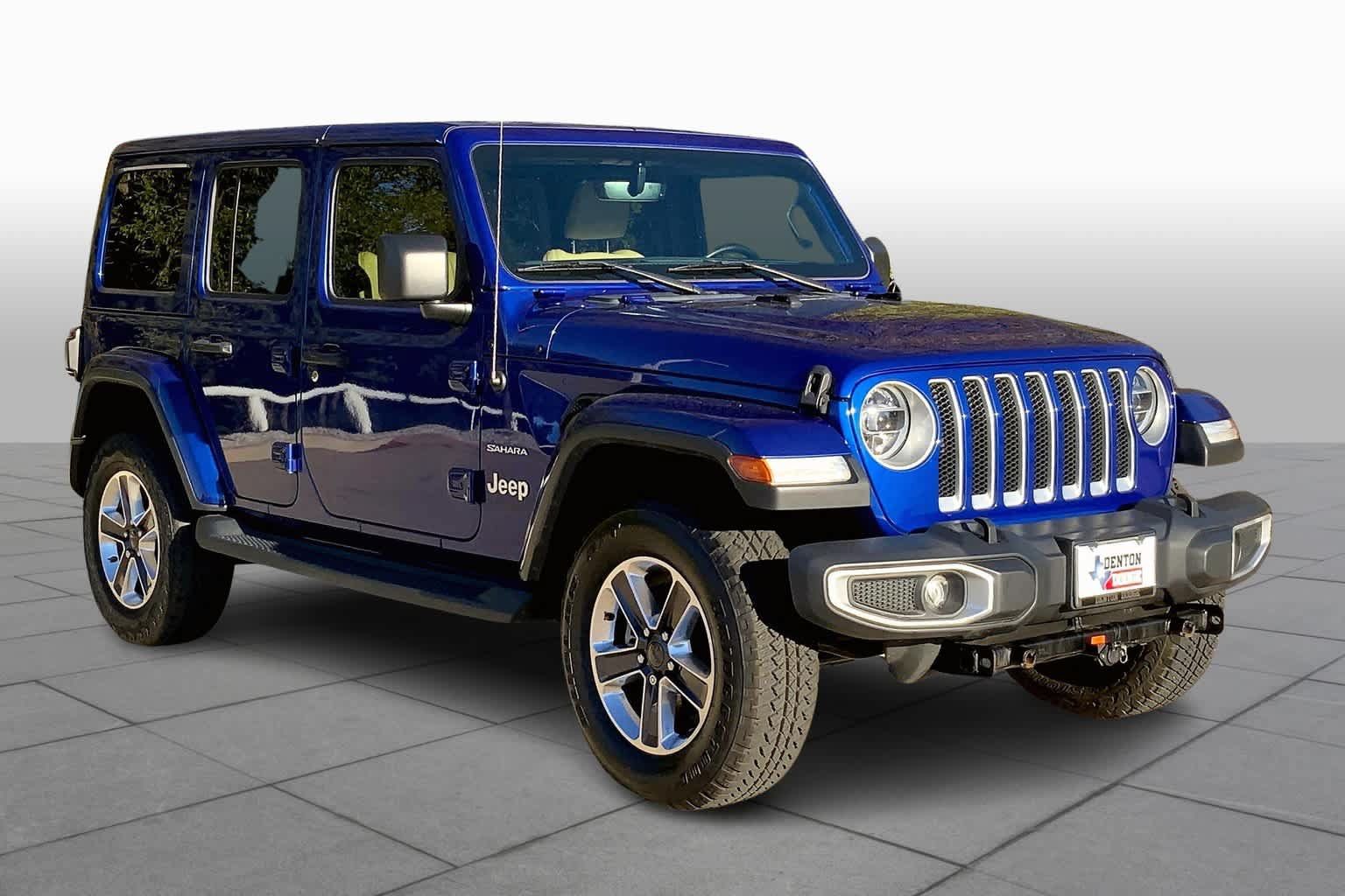 Used 2020 Jeep Wrangler Unlimited Sahara AWD/4WD image 2