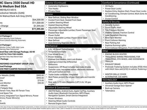 Used 2020 GMC Sierra 2500 Denali image 7