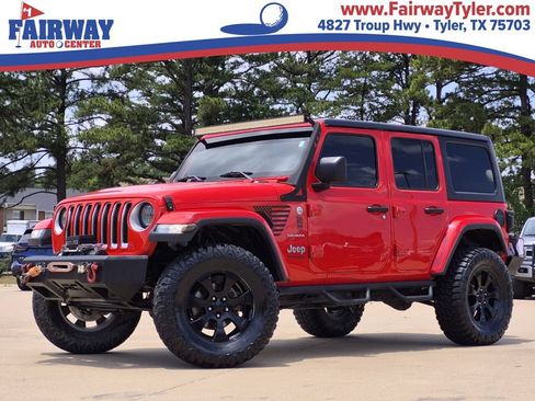 Used 2018 Jeep Wrangler Unlimited Sahara AWD/4WD image 1