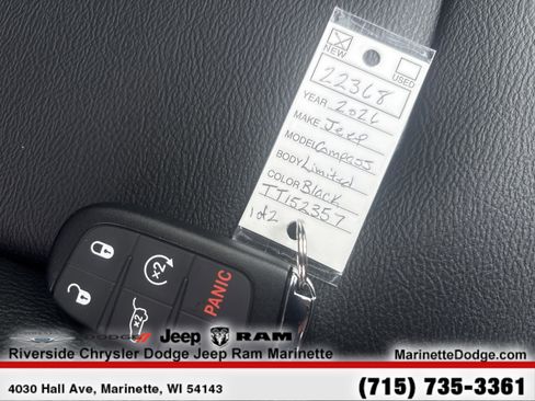 New 2026 Jeep Compass Limited w/ Sun, Sound & Navigation Group AWD/4WD image 27