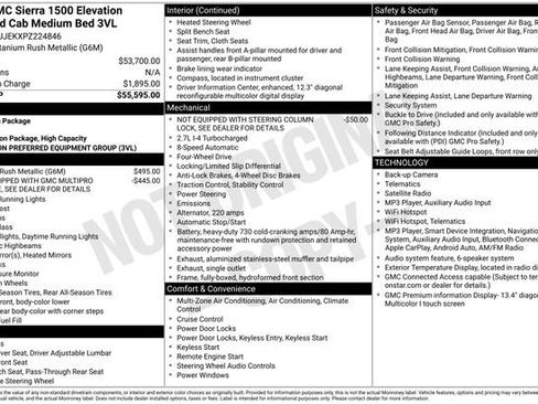 Used 2023 GMC Sierra 1500 Elevation AWD/4WD image 11